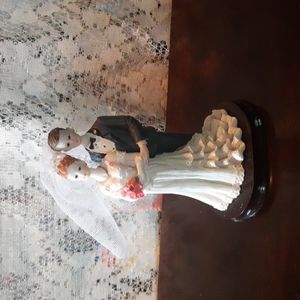 Wedding Bridal Cake Topper